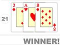 Jogo de Cartas - Super 21